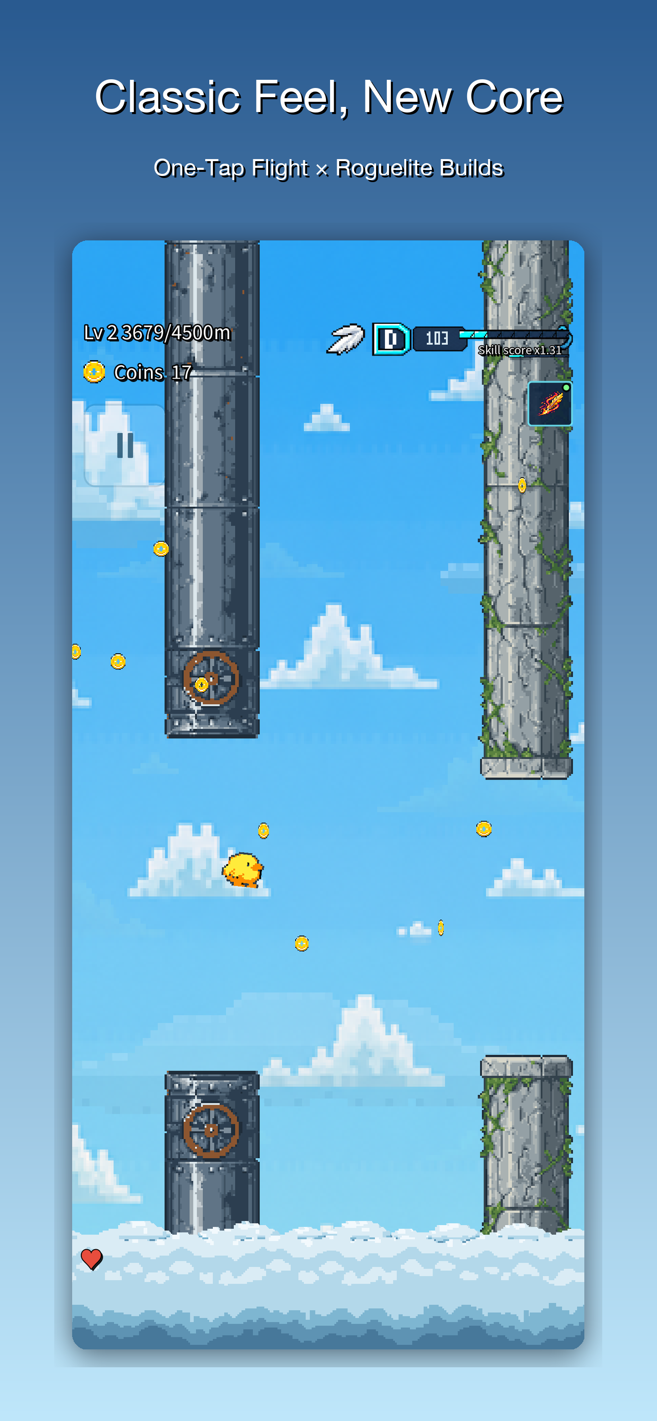 Bird Dash gameplay